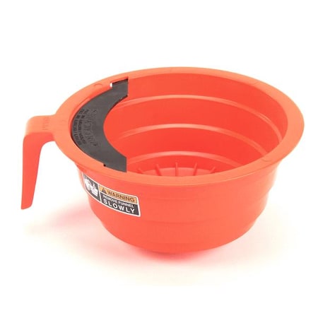 Bunn Funnel W/Decals, Orange 20583.0006